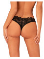 Donna Dream string ouvert - Noir