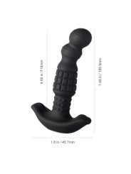 Pineapple Man - Masseur prostatique vibrant à billes roulantes - Noir