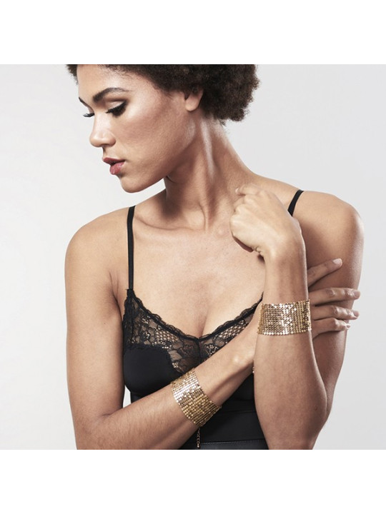 Désir Métallique - Menottes Bracelets - Or
