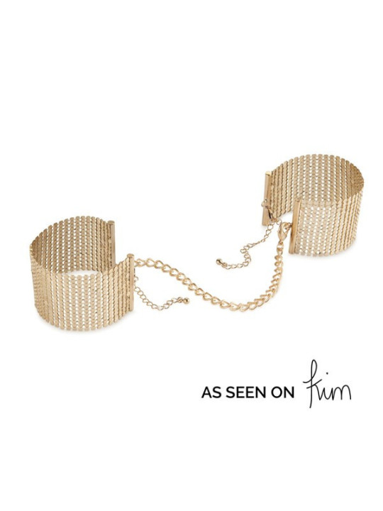 Désir Métallique - Menottes Bracelets - Or