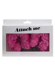 Menottes Attach me - Rose