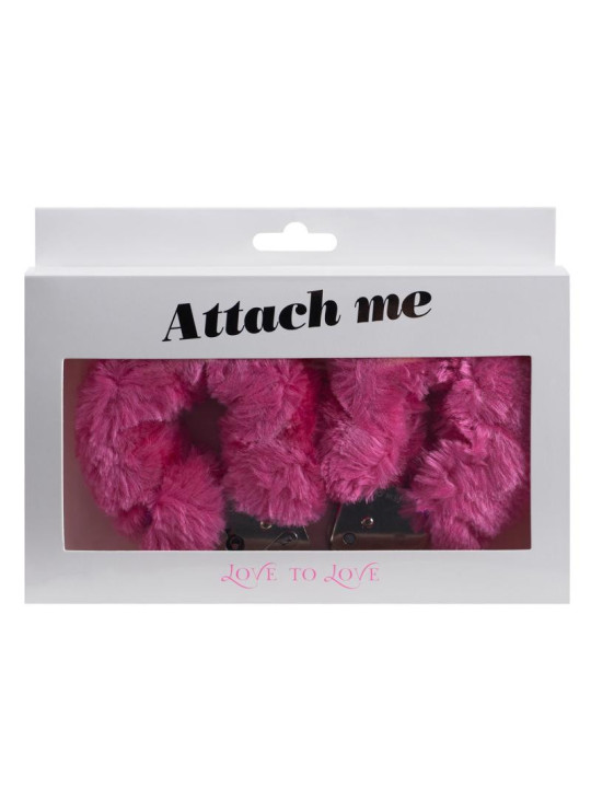 Menottes Attach me - Rose