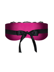 Roseberry Masque - Noir et Fuchsia