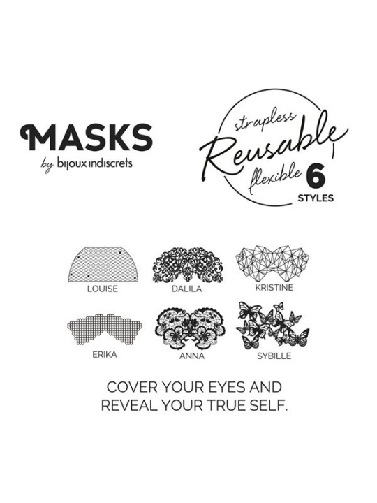 Masque Anna - Noir