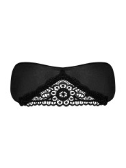 Satinia Masque en satin - Noir