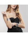 Desir Métallique - Menottes Bracelets - Argent