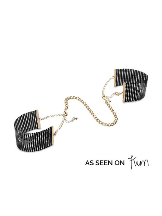 Désir Métallique - Menottes Bracelets - Noir