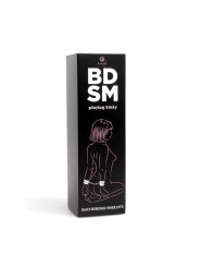 Menottes de bondage noires - Secret play - BDSM collection