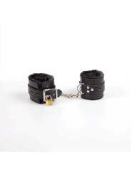 Menottes de bondage noires - Secret play - BDSM collection