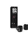Menottes de bondage noires - Secret play - BDSM collection