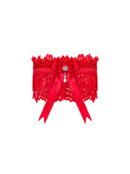 Jarretière rouge Amor Cherris