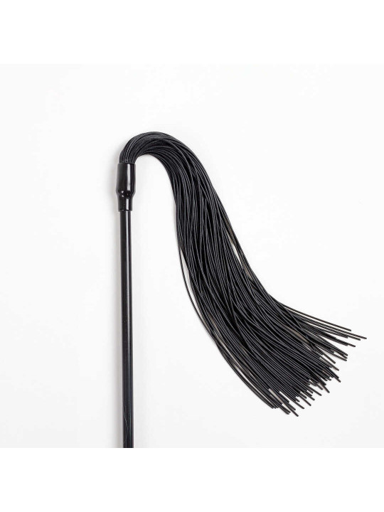 Fouet et plumeau secret play - Noir