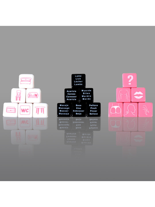 Jeu de 3 dés érotiques Secret Play