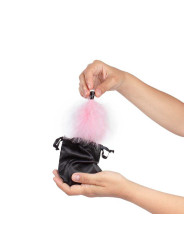 Poudre comestible chocolat aphrodisiaque et plumeau - Secret play