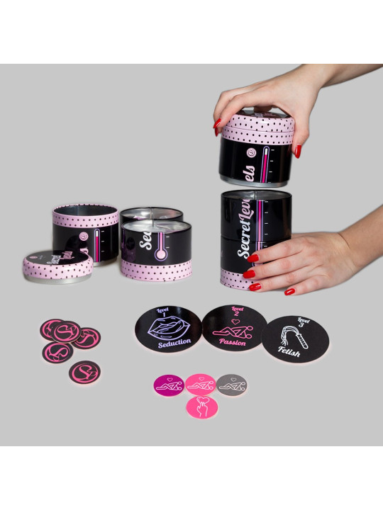 JEU SECRET LEVELS  (ES/EN/FR/PT)