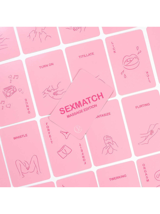 Jeu Sexmatch massage édition