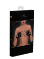 F263 Gants sans doigts en PVC