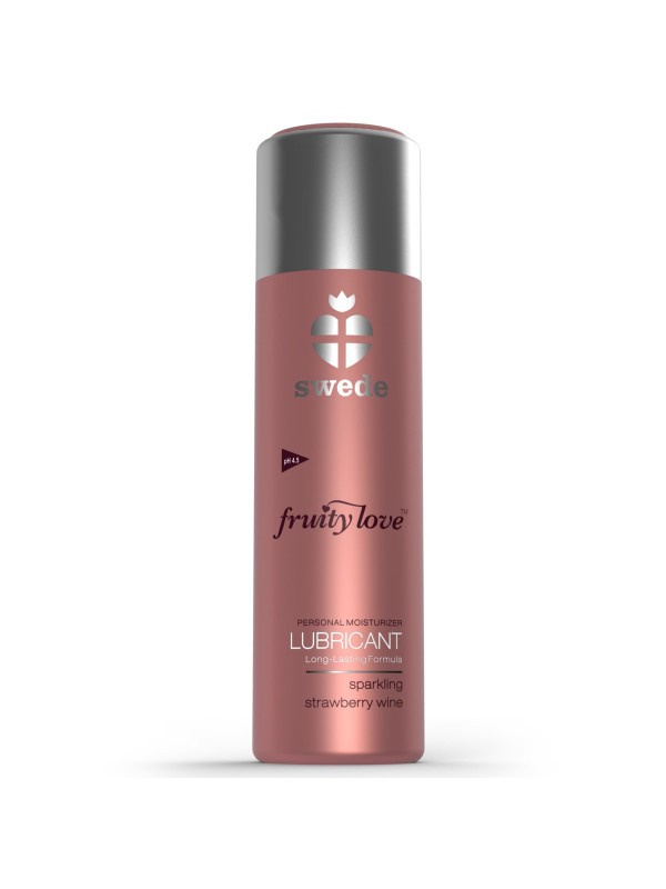 Lubrifiant Vin pétillant à la Fraise - 50 ml
