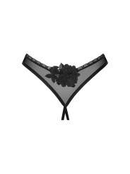 Latinesa string ouvert - Noir
