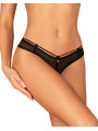 Roxelia string ouvert - Noir