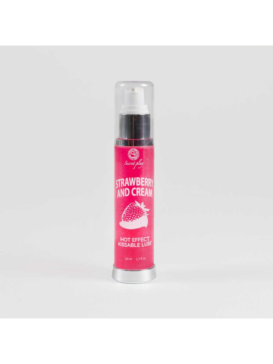 Lubrifiant effet chaud Fraise 50ml 3538