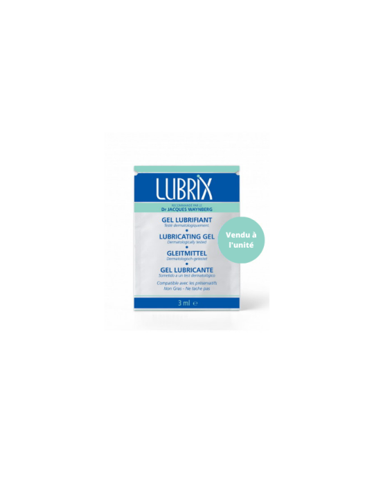Dosette gel lubrifiant 3ml Lubrix
