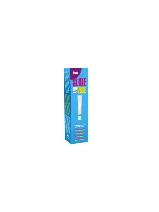 Slide and vibe ! Lubrifiant à base d'eau avec vibration