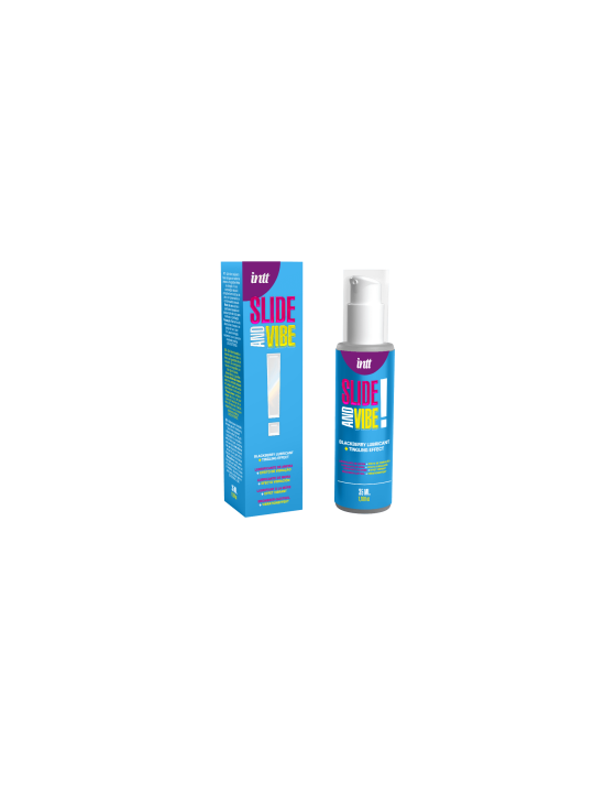 Slide and vibe ! Lubrifiant à base d'eau avec vibration