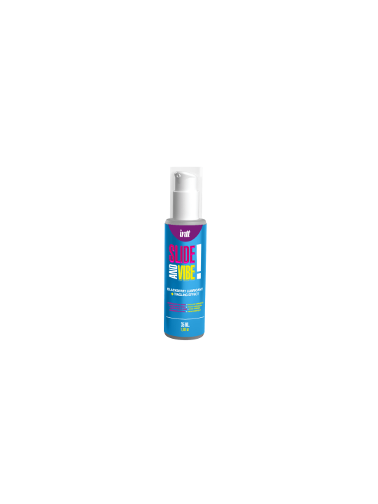 Slide and vibe ! Lubrifiant à base d'eau avec vibration