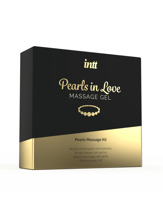 Pearls in love - Kit de massage avec collier de perles