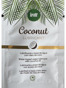 Echantillon Vegan noix de coco lubricant - Lubrifiant base eau 2ml