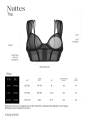 Nuites top - Noir
