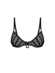 Aurorium demi-soutien-gorge noir