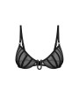 Aurorium demi-soutien-gorge noir