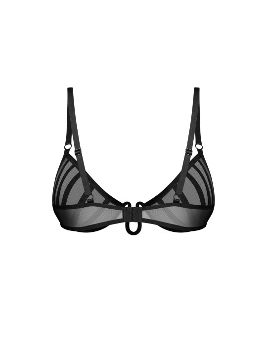 Aurorium demi-soutien-gorge noir