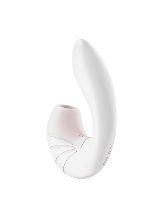 Supernova - Blanc Stimulateur clitoridien et Vibromasseur point G Satisfyer