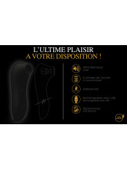 Le Maxi stimulateur clitoridien - Noir