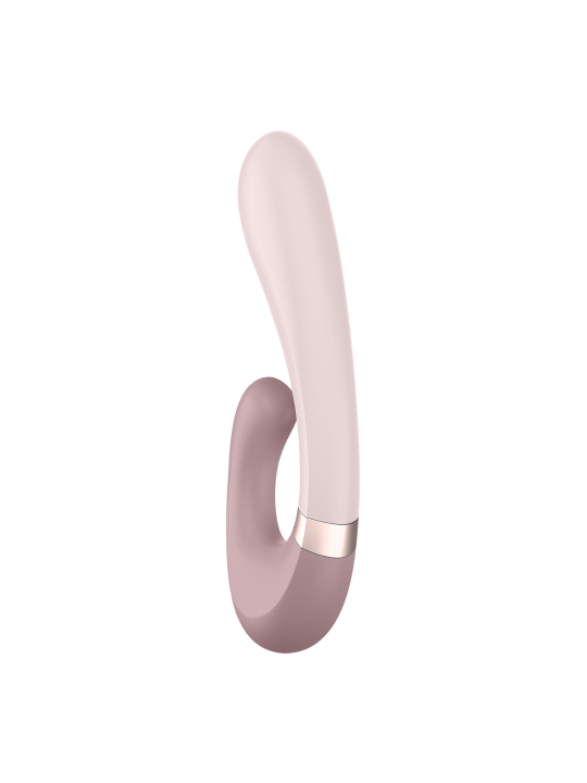Heat Wave Connect App - Mauve Stimulateur clitoridien et Vibromasseur point G Satisfyer