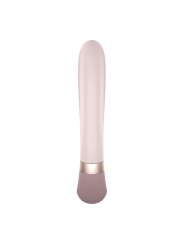 Heat Wave Connect App - Mauve Stimulateur clitoridien et Vibromasseur point G Satisfyer