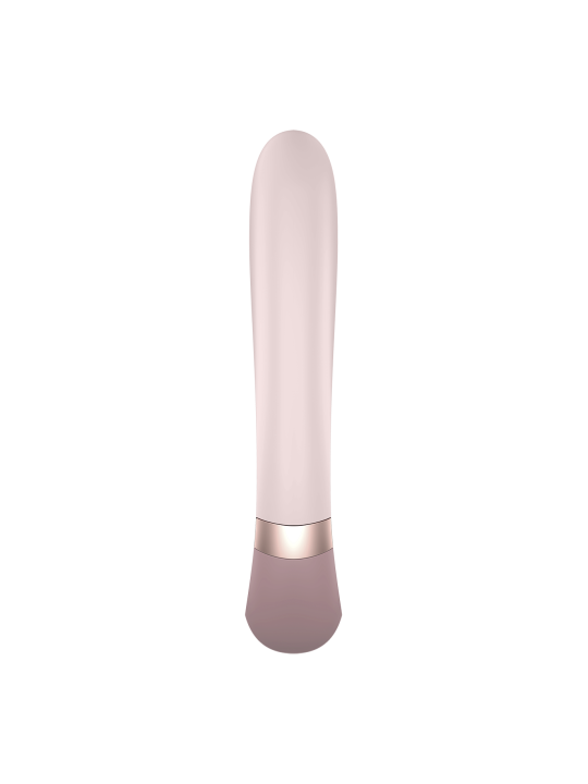 Heat Wave Connect App - Mauve Stimulateur clitoridien et Vibromasseur point G Satisfyer