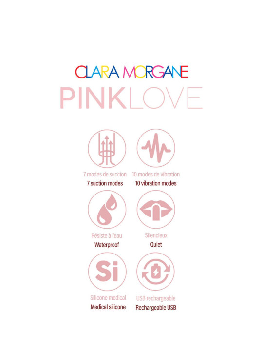 Pink love - Stimulateur clitoridien