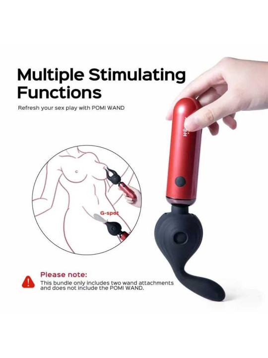 Horns - 2 embouts pour Pomi wand