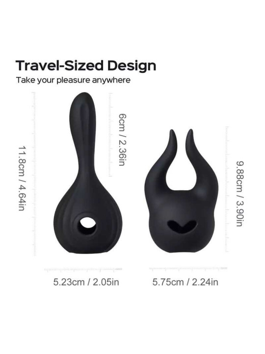 Horns - 2 embouts pour Pomi wand