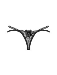 Blomentis string - Noir