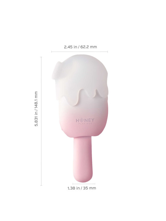 Bite me - Double Stimulateur clitoridien en forme de glace