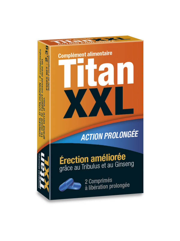 Titan XXL Homme - 2 gélules