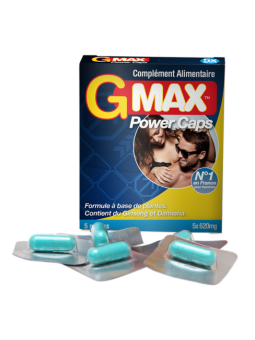 Gmax Power Caps Homme - 5 gélules