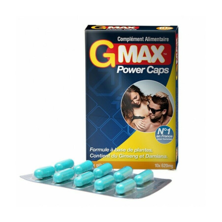 Gmax Power Caps Homme - 10 gélules