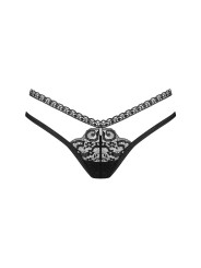 Blomentis string - Noir