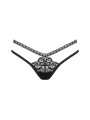 Blomentis string - Noir